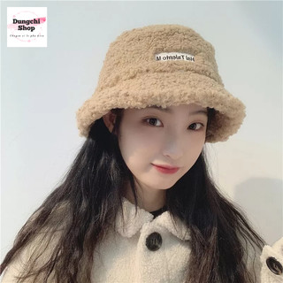 Mũ bucket lông cừu hot hit
