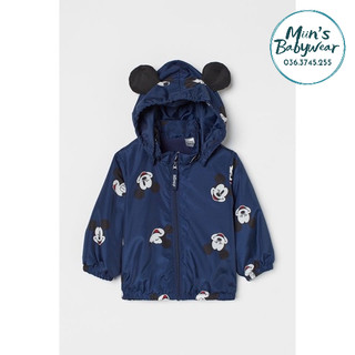 (sẵn)Áo gió mickey bé trai HM Japan/CN