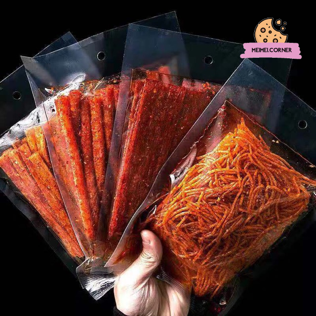Tăm cay Hồ Nam Các Loại Gói Cỡ Lớn 125G