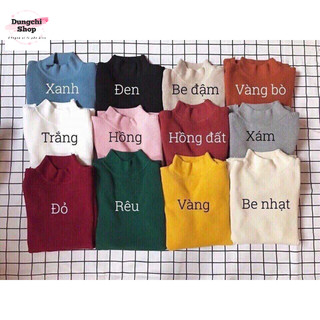 Áo len Quảng Châu cổ 3 phân chất mịn đẹp