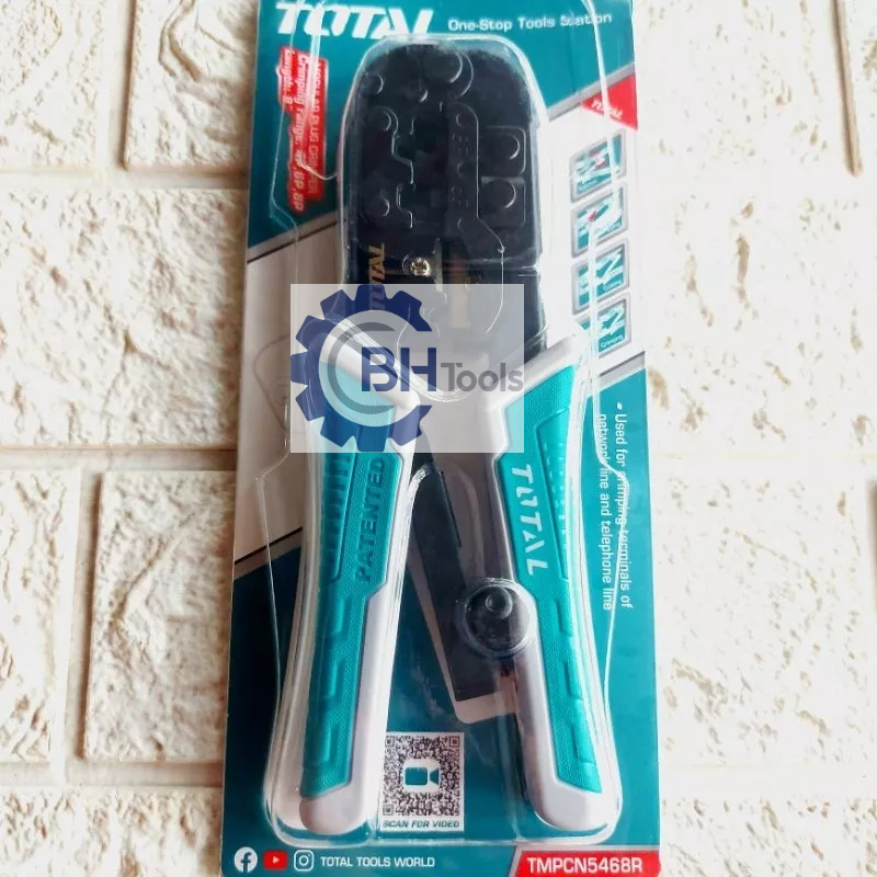 Kìm Bấm Đầu Mạng TOTAL TMPCN5468R