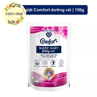 Nước giặt Comfort dưỡng vải 150g Nước xả Comfort hương ban mai 120ml