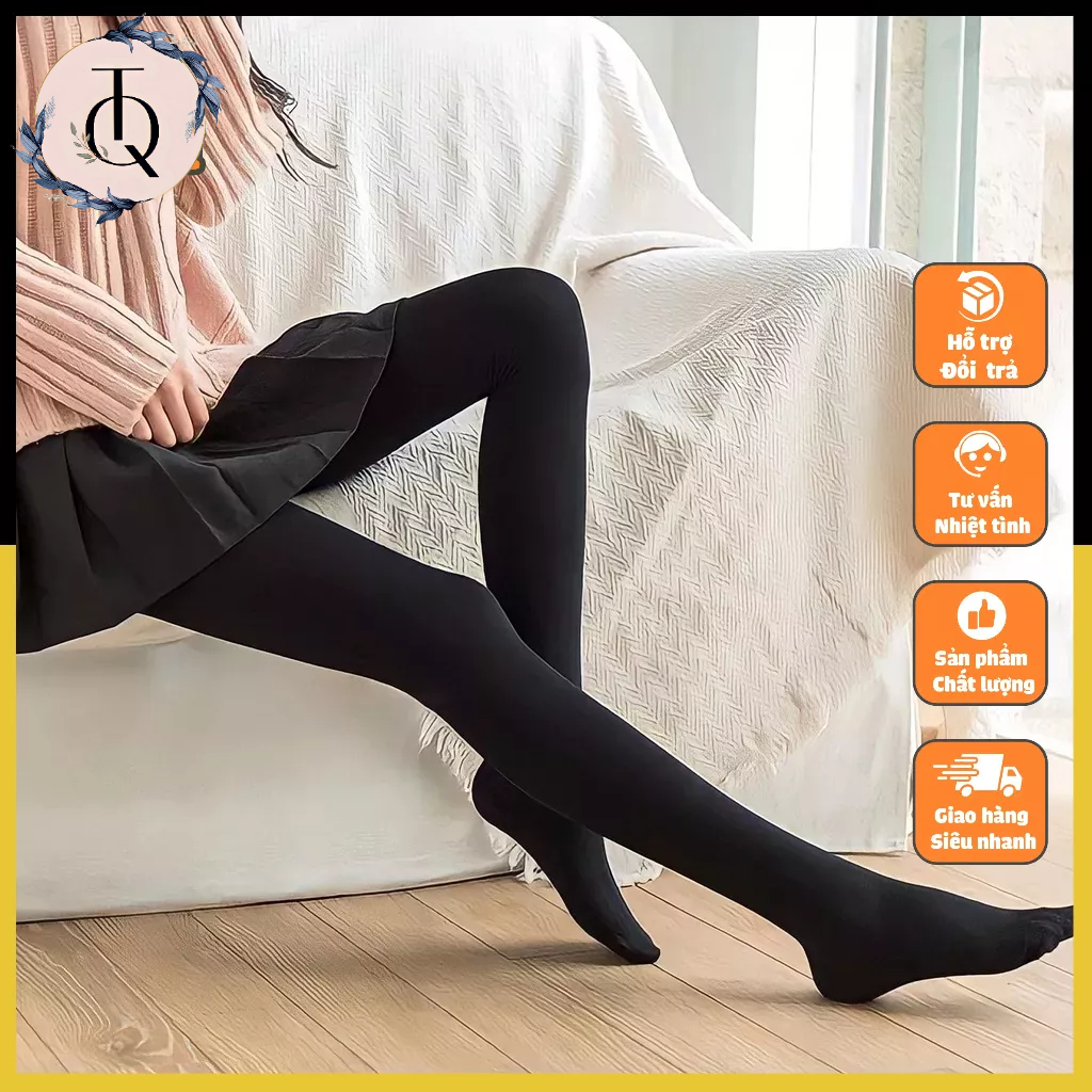 Quần Tất Nữ Dày, Hàng Nhật, Siêu Bền, Mịn, Đàn Hồi, Quần Giữ Nhiệt Cao Cấp.