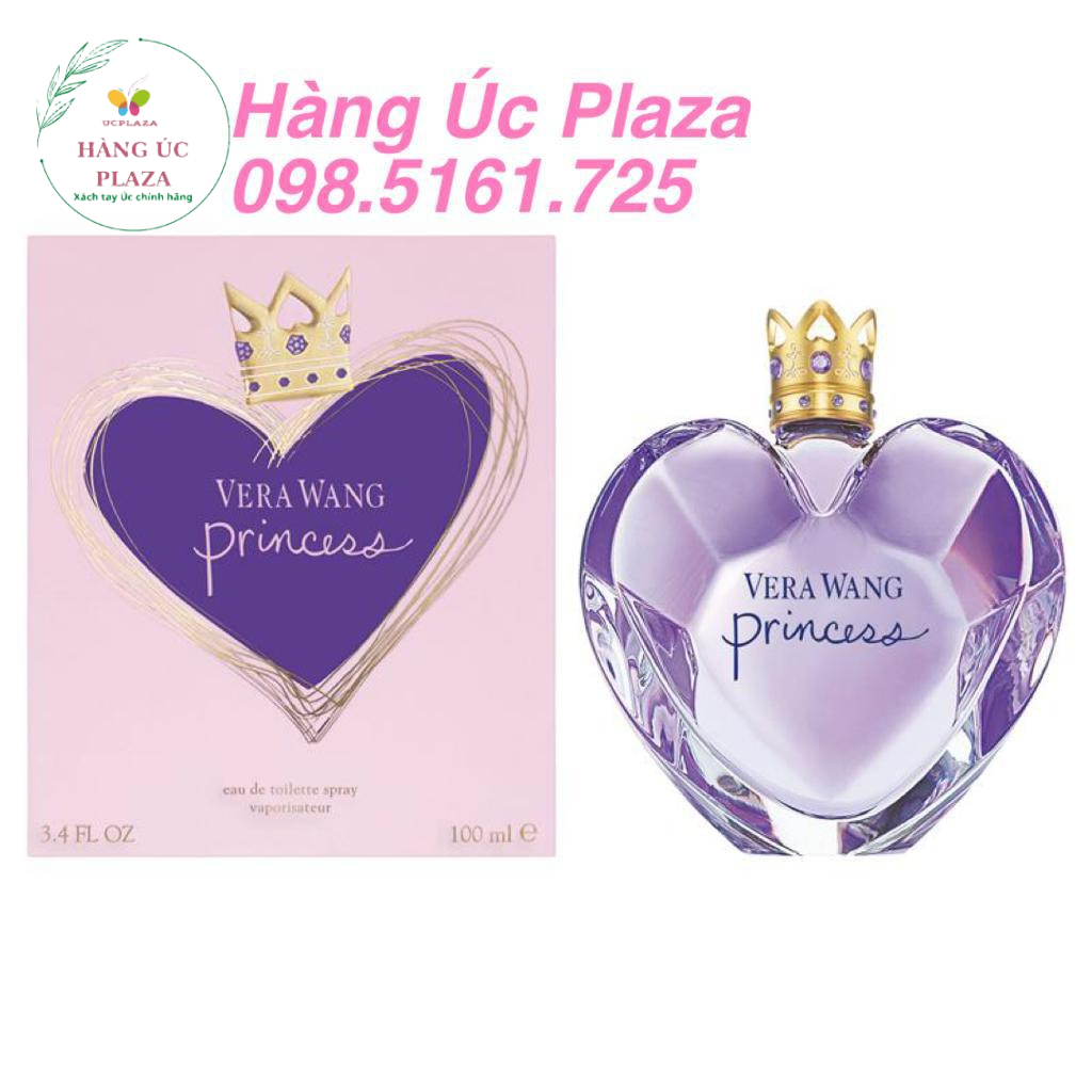 (Hàng Úc có bill) Nước Hoa Vera Wang Princess for Woman EDT 100ml - nước hoa công chúa- 50ml /100ml