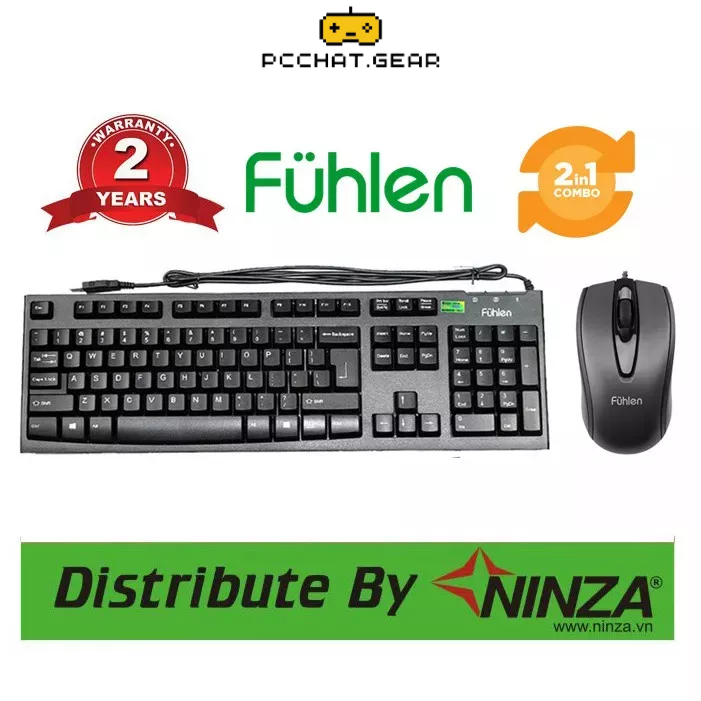 Chuột có dây Fuhlen L102 - Hàng chính hãng bảo hành 2 năm