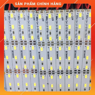 Led thanh 12v-trắng , vàng -1 hàng 5730( combo 10 thanh)