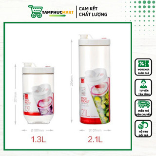 Hộp muối dưa cà Lock&Lock mã INL412W [1300ML] INL413W [2100ML] hàng chuẩn chính hãng