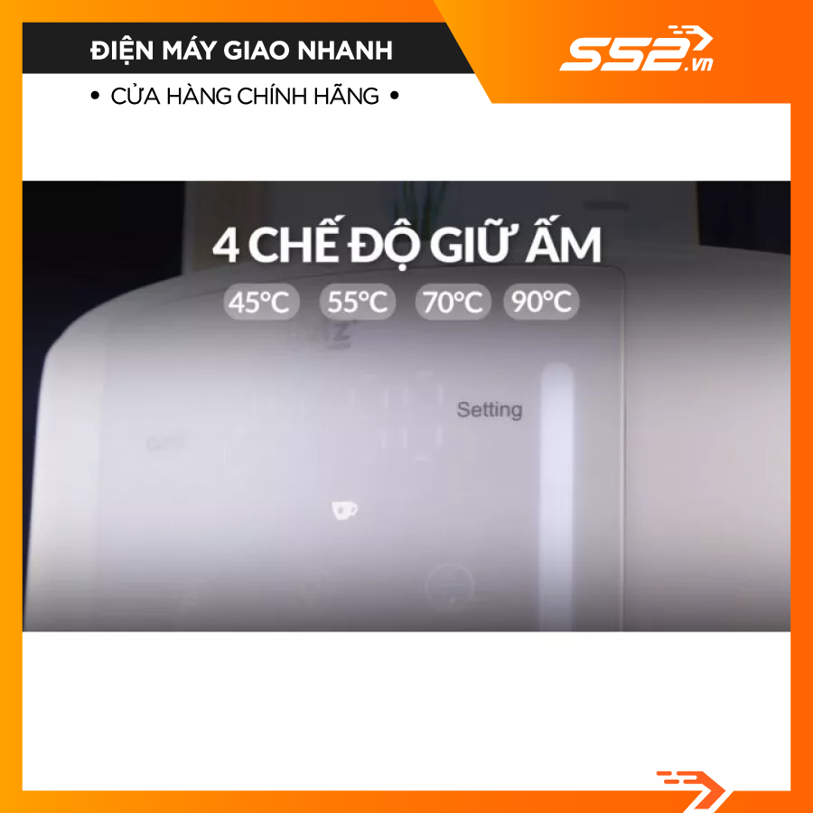 Máy Đun Nước Và Hâm Nước Pha Sữa Điện Từ Quick 6 - FB3582TK - Bảo Hành Chính Hãng