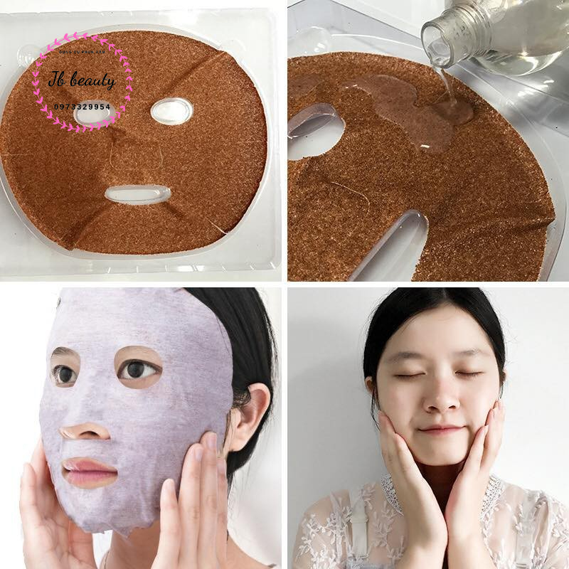 Combo 10 miếng mặt nạ ngũ hoa mầm rong biển giá sỉ (dạng miếng hanmade từ thiên nhiên)