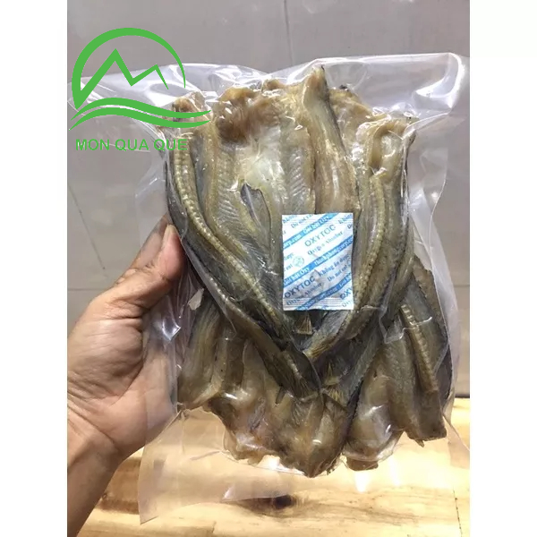KHÔ CÁ LÓC ĐỒNG HIỆU NGÂN QUÊ CÀ MAU LOẠI NGON  GÓI 500gr