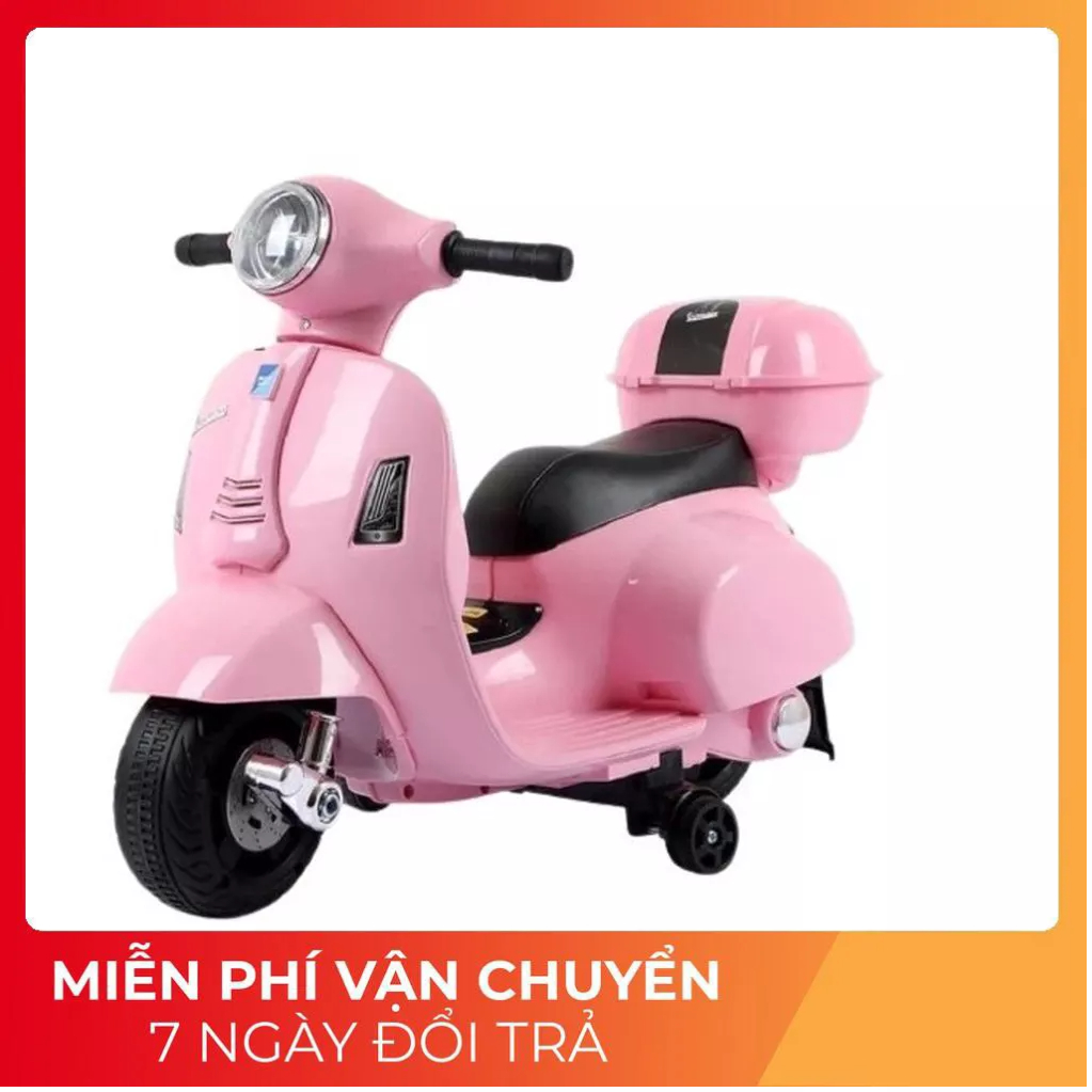 Xe Máy Điện Vespa Q-518 Cho Bé Sử Dụng Chân Ga Xe Máy Điện Vespa Q