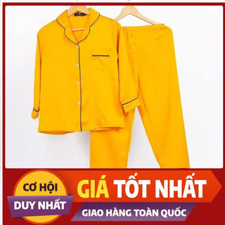 Đồ pizama mặc nhà tay dài dễ thương đáng yêu đồ ngủ thời trang nữ bộ pijama nhiều màu