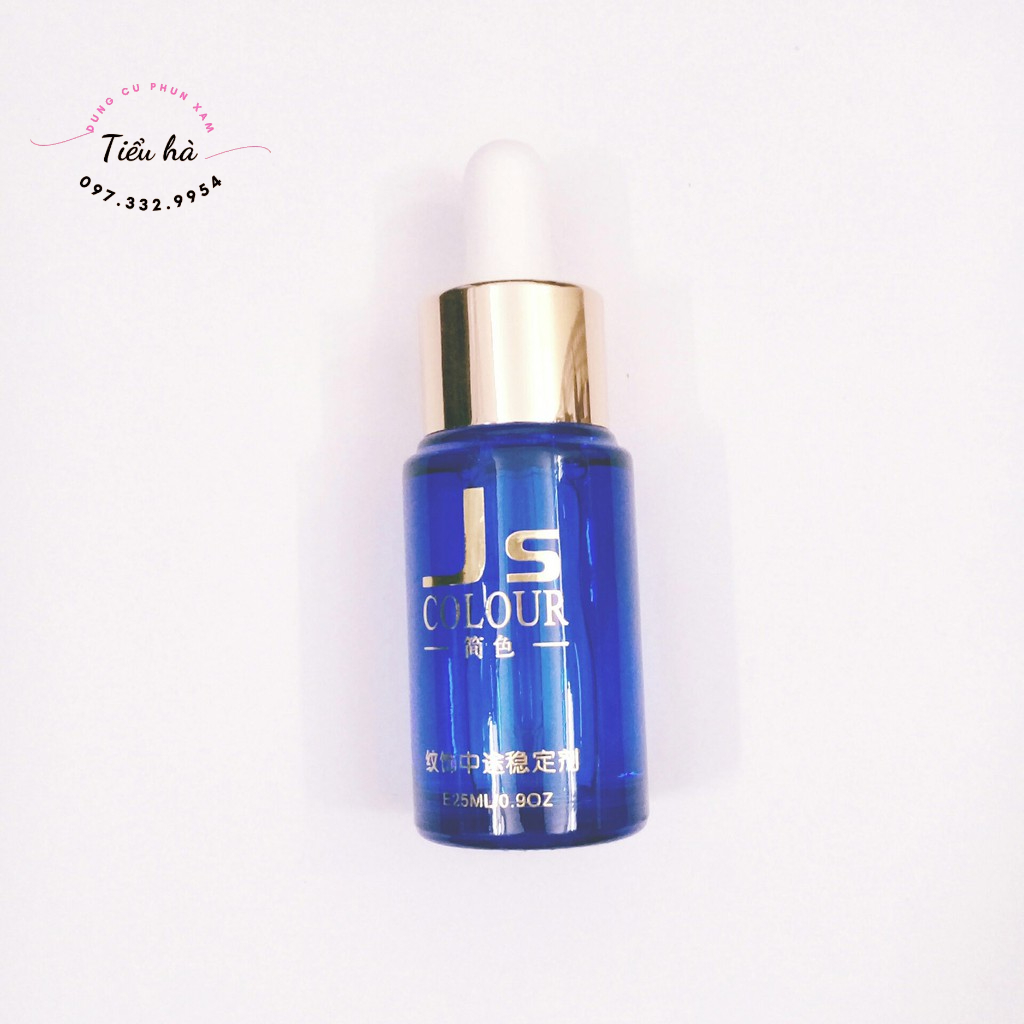 Js tan bầm giảm thâm loang, Đánh tan máu đẩy hết máu bầm trong khi phun xăm