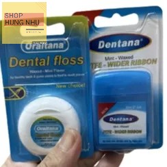 Chỉ nha khoa oraltana vệ sinh răng miệng loại vuông và tròn