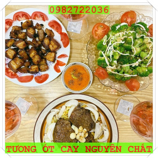 Tương ớt nguyên chất - siêu cay - 350ml