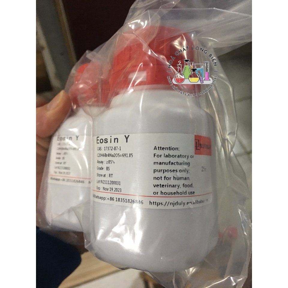 hóa chất Eosin Y cas:17372-87-1 25g