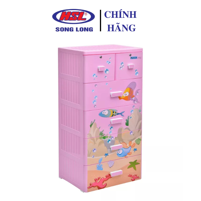 Tủ Nhựa Quần Áo Trẻ Em Cao Cấp Song Long