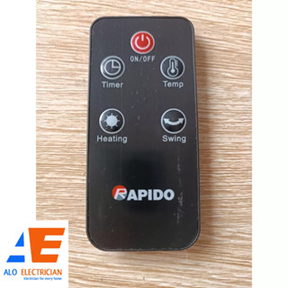 Điều khiển từ xa máy sưởi gốm Rapido