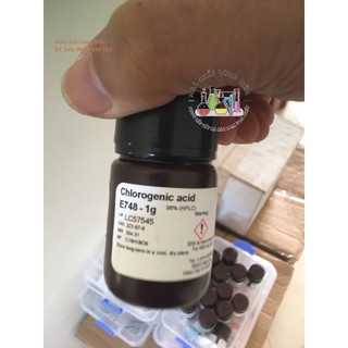 Hóa chất chlorogenic acid, 98% cas: 327-97-9 chai 1g