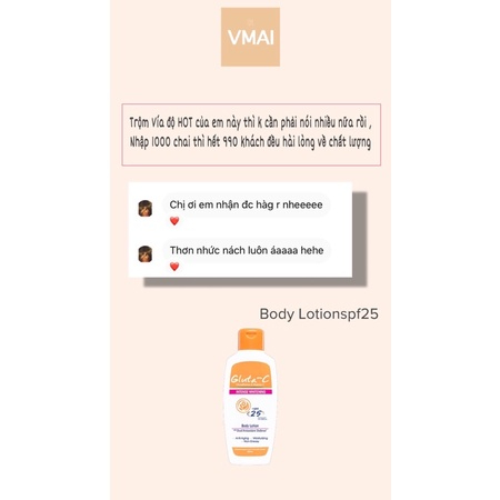 Body Lotion dưỡng trắng tối ưu