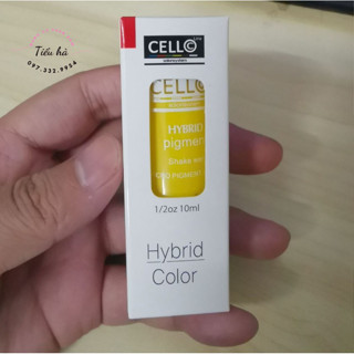 Mực phun xăm Vàng chanh cello khử thâm, tươi sáng, mix màu