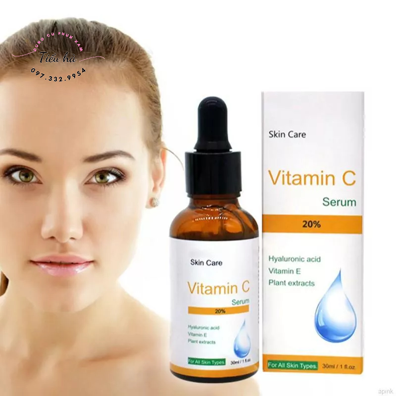 Tinh chất Vitamin C Isner Mile giúp dưỡng trắng cấp ẩm cho làn da