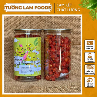 Chùm ruột sấy chanh muối - chùm ruột sấy dẻo đủ vị chua ngọt cay cay 500gr