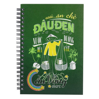 Sổ lò xo 160 trang khai trí stationery tiếng rao