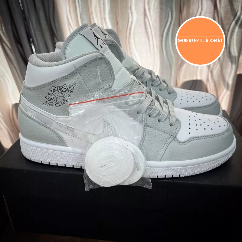Giày Air Jordan 1 Mid Camo Cổ Cao - Bản Đẹp Fullbox