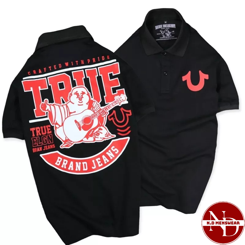 ÁO THUN NAM POLO CỔ BẺ ÔNG ĐỊA TRUE - N.D MENSWEAR