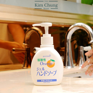 Nước rửa tay Rocket hương cam 200ml hàng Nhật Bản