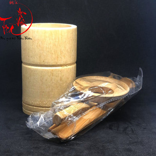 Bộ dụng cụ pha trà tre
