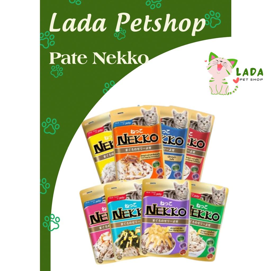 Combo 12 gói PATE NEKKO cho mèo