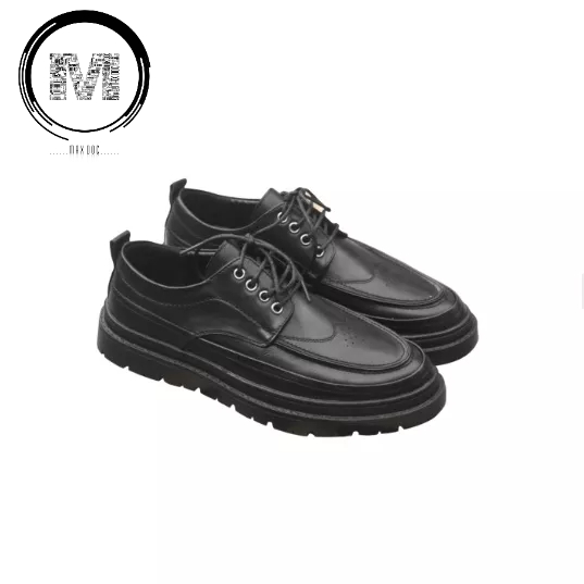 Giày Nam Thấp Cổ Buộc Dây, Giày Da Bò Buộc Dây Cao Cấp, Giày Oxford Mã T25 - Max Độc