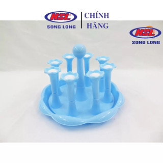 Khay úp ly cắm cốc nhựa song long