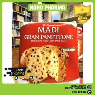 [DATE 4/2023]Bánh Mì Madi Gran Panettone Italian Cake (1000g)