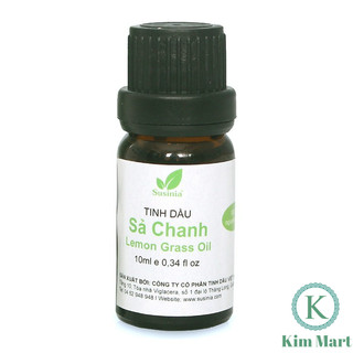 Tinh dầu sả chanh Susinia 10ml nguyên chất tự nhiên.
