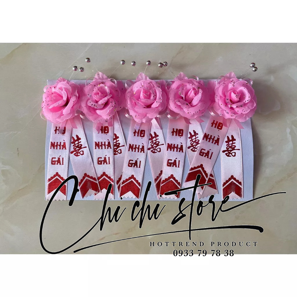 Hoa Cài Áo Đám Cưới Giá Sỉ