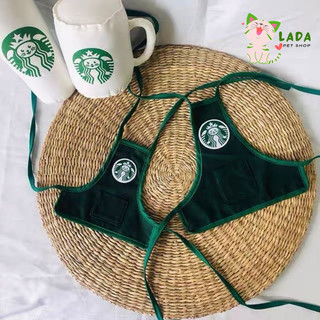 Yếm Starbucks Hàn Quốc cho chó mèo