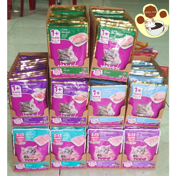 Whiskas gói 80g - Được chọn vị