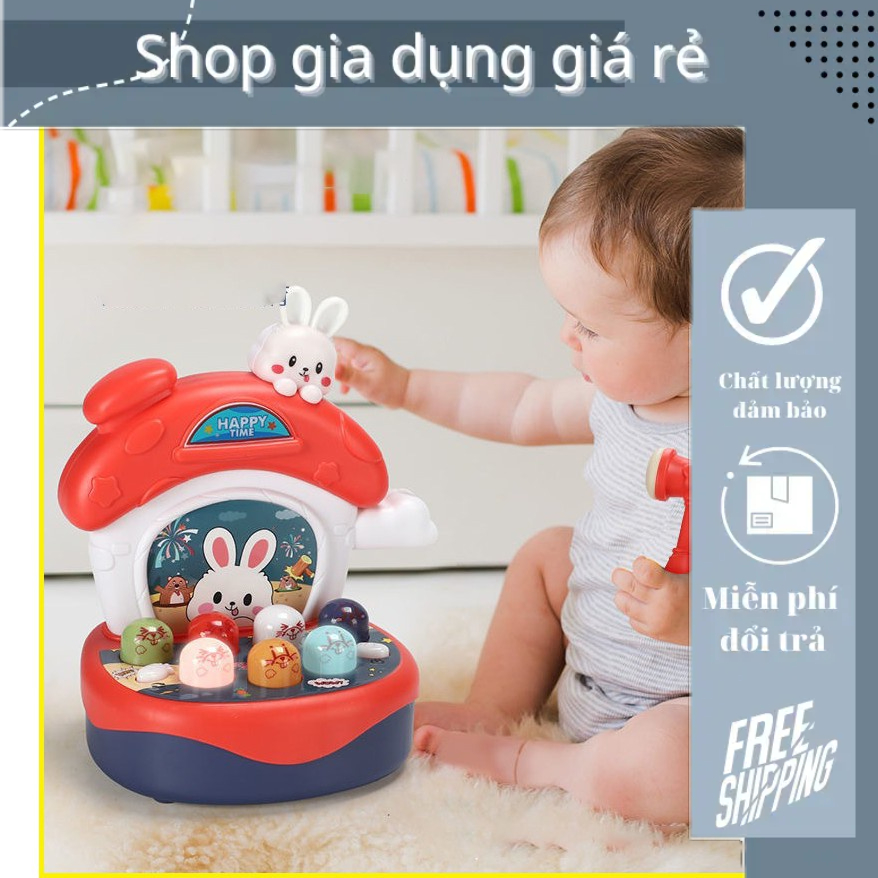 Bộ Đồ Chơi Đập Chuột Phát Nhạc Cho Trẻ Chơi [có sỉ]