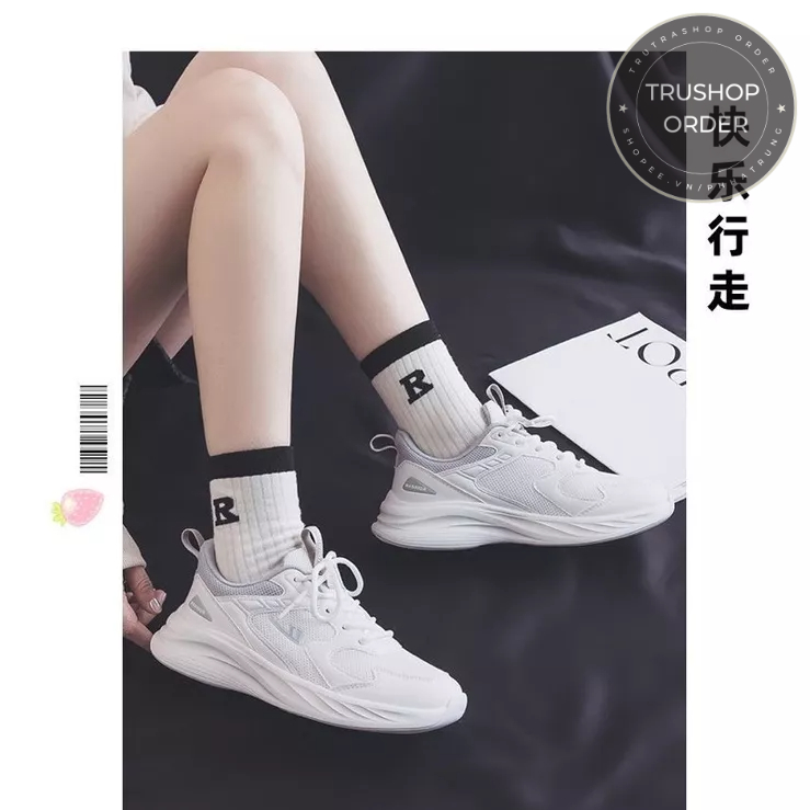 Giày thể thao chạy bộ nữ Warrior 1927 chống trơn trượt mã 0358