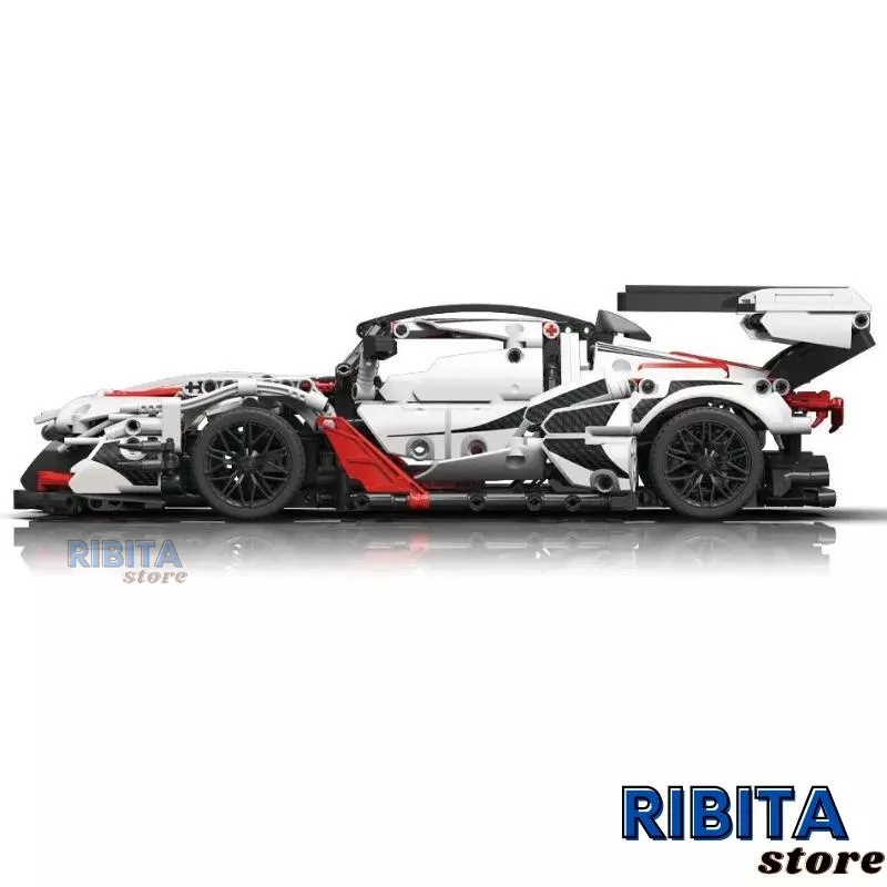 Mô hình lắp ráp kiểu LEGO Siêu xe đua lắp ráp Lamborghini - Đồ chơi giúp bé học hỏi và phát triển trí tuệ ribita 447