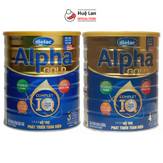 SỮA BỘT  VINAMILK DIELAC ALPHA GOLD COMPLET IQ SỮA NON 3/4  HỘP 1.4KG