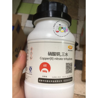 Hóa chất copper ii nitrate trihydrate tq 99% cas:10031-43-3 500g
