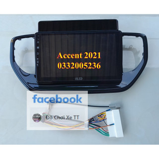Mặt dưỡng màn hình accent 2021 9 inch