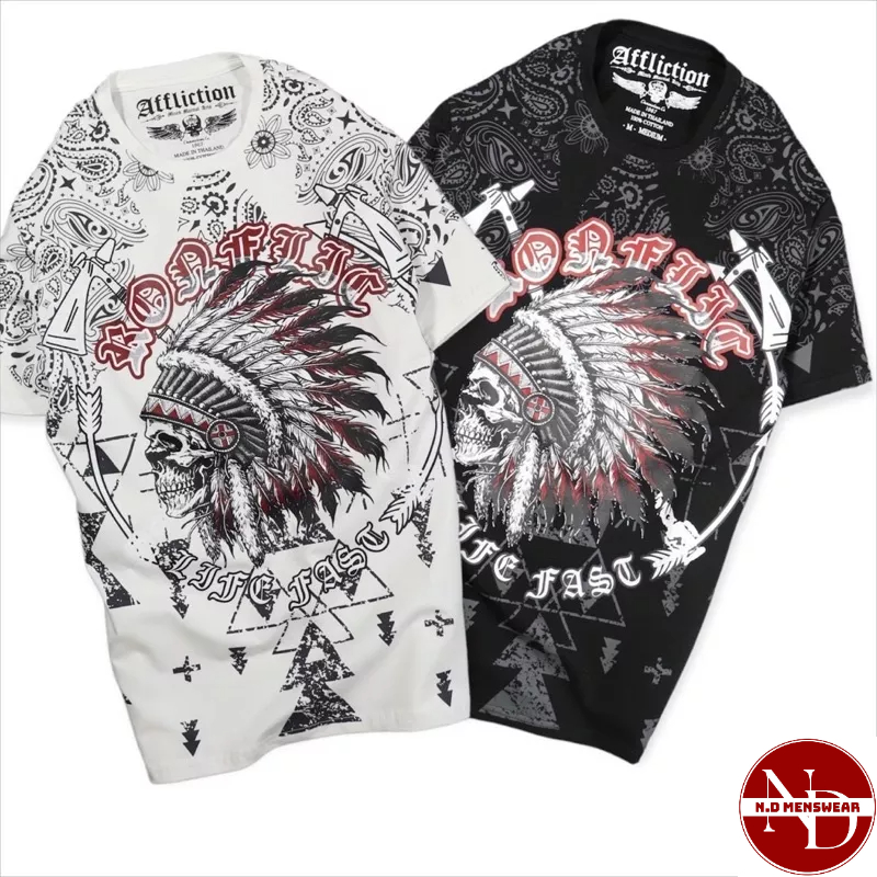 ÁO THUN NAM CỔ TRÒN RORFLIC - N.D FASHION