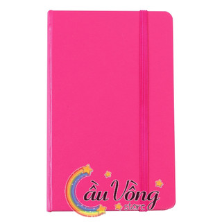 Sổ tay 180 trang kẻ hàng khai trí stationery colour attached l