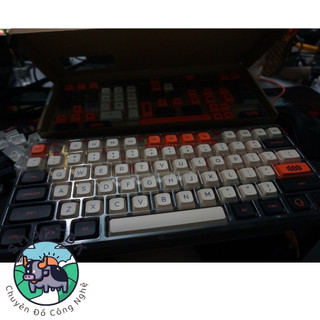 bộ phím set keycap carbon profile xda chất liệu thick pbt