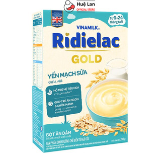 BỘT DINH DƯỠNG RIDIELAC GOLD YẾN MẠCH SỮA HỘP GIẤY 200G